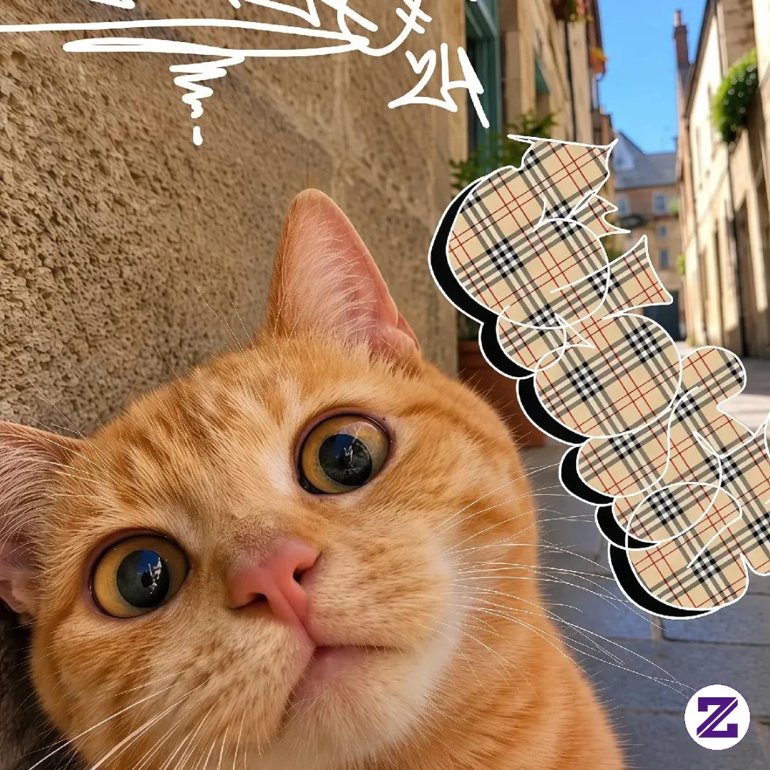 Foto Kucing Dan Tulisan Grafiti Yang Menarik