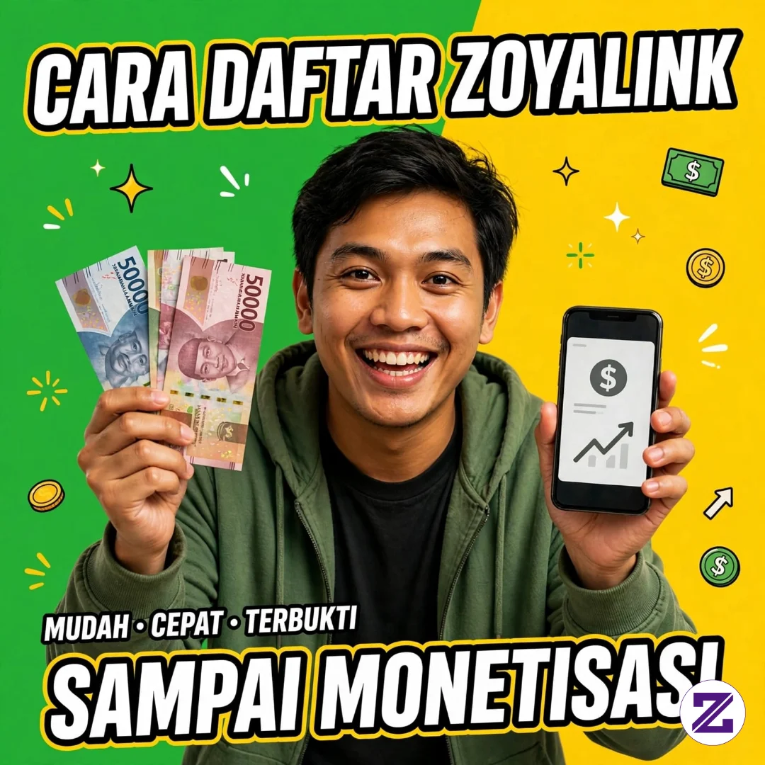 Cara Daftar Zoyalink Sampai Monetisasi: Panduan Lengkap Untuk Pemula 2026