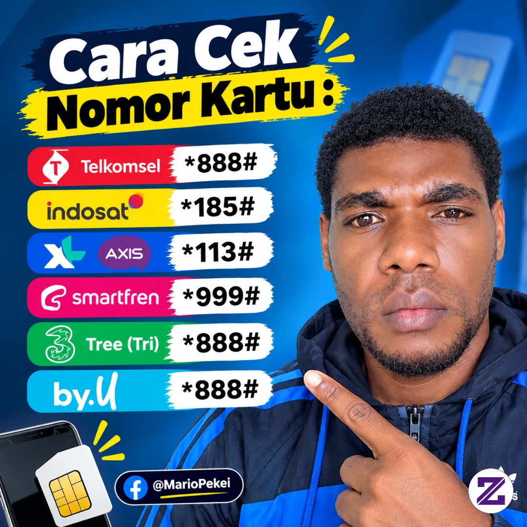 📱 Mau Cek Nomor Kartu Sendiri Tapi Lupa Nomornya? 😅