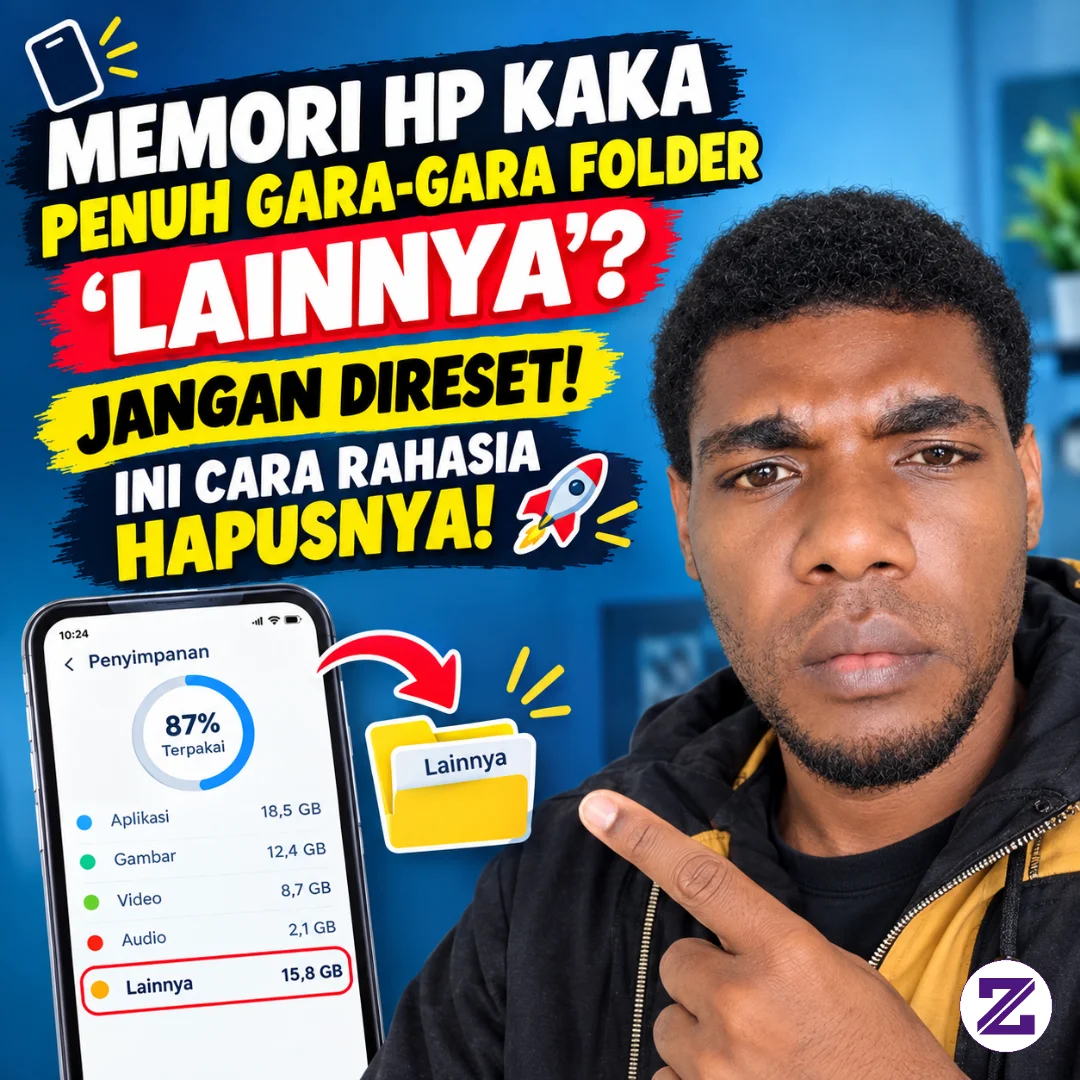 📱 MEMORI HP PENUH GARA-GARA “LAINNYA”?