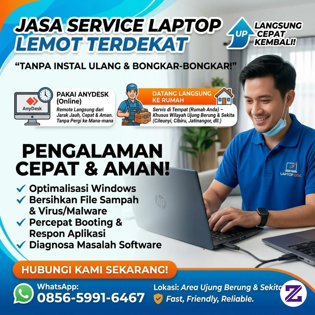 🚀 LAPTOP LEMOT BIKIN KERJAAN TERHAMBAT? KAMI PUNYA SOLUSINYA!