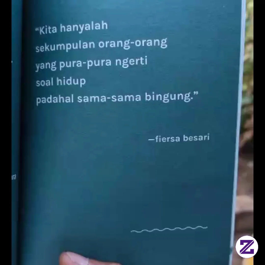Kita Hanyalah Sekumpulan Orang Orang Yang Pura Pura Ngrti Soal Hidup