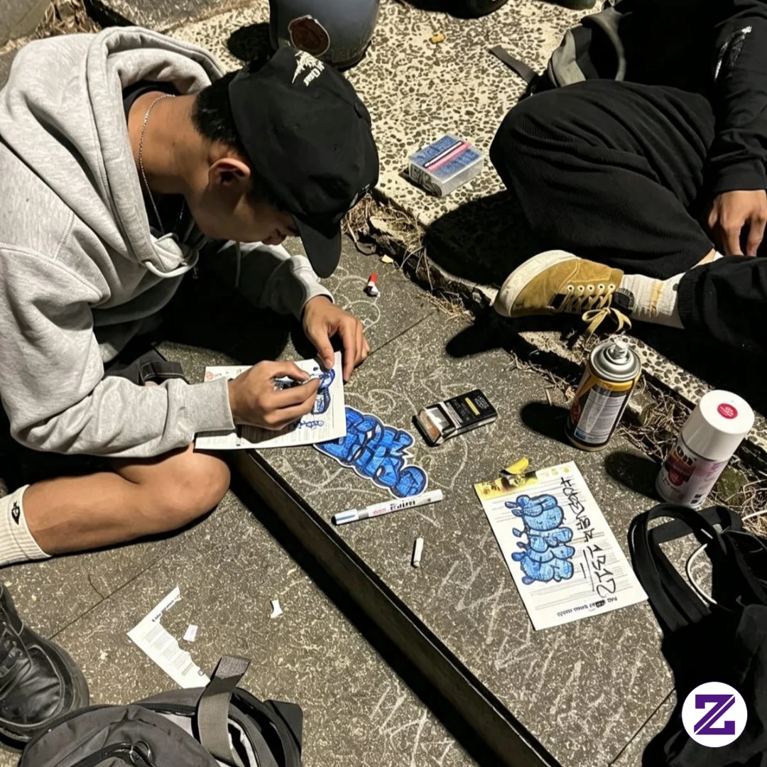 Di Balik Gelapnya Malam, Ada Cerita Yang Nggak Semua Orang Bisa Pahami. Duduk Di