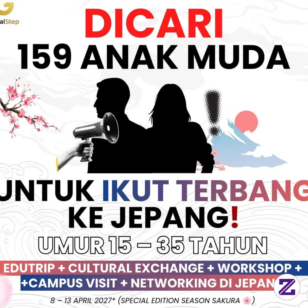 Jangan Ragu Jangan Bimbang Kalo Mau Maju Ayo Ikut Terbang...ke Jepang.
