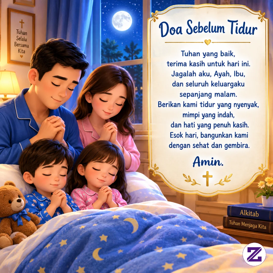 Doa Sebelum Tidur:
