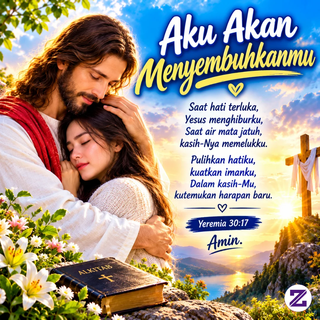 AKU AKAN MENYEMBUHKANMU: Kasih Tuhan Yang Memulihkan Hati, Menghapus Air Mata,