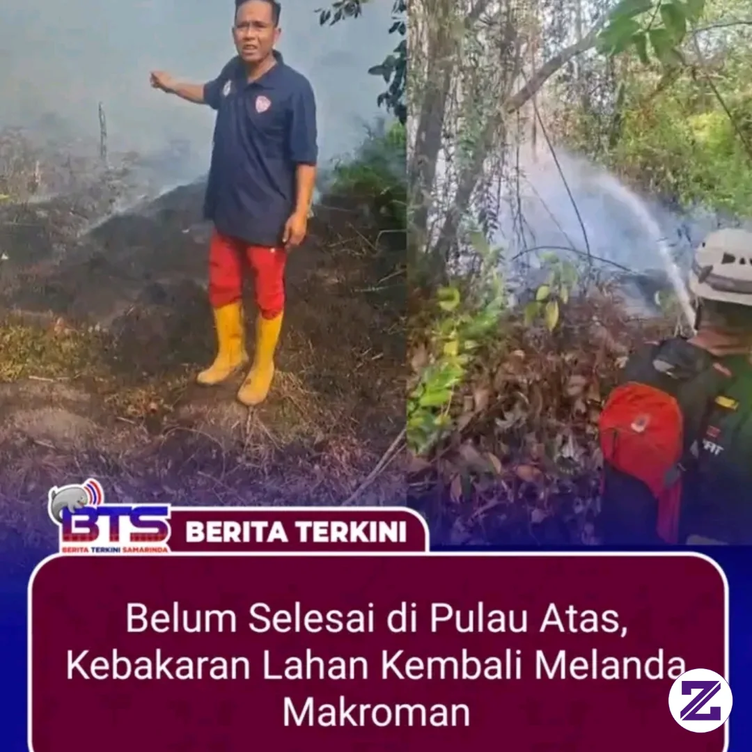 🔴 BERITA TERKINI: KEBAKARAN LAHAN KEMBALI TERJADI DI SAMARINDA, KALI INI DI