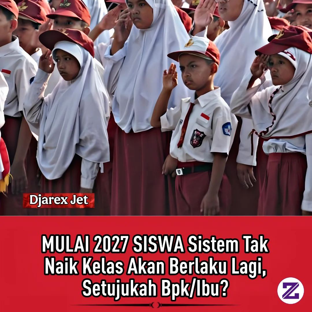 **MULAI 2027 SISWA Tak Otomatis Naik Kelas, Mendikdasmen Dukung Wacana Tinggal