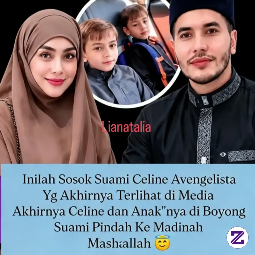 Inilah Sosok Suami Baru Celine Dan Memboyong Keluarga Nya Ke Madinah
