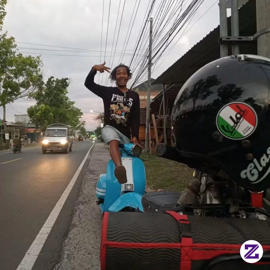 😎 Santai Di Jalan, Gaya Tetap Jalan! 🛵🔥