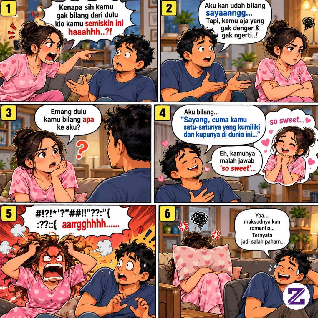 Salah Paham Romantis Di Rumah