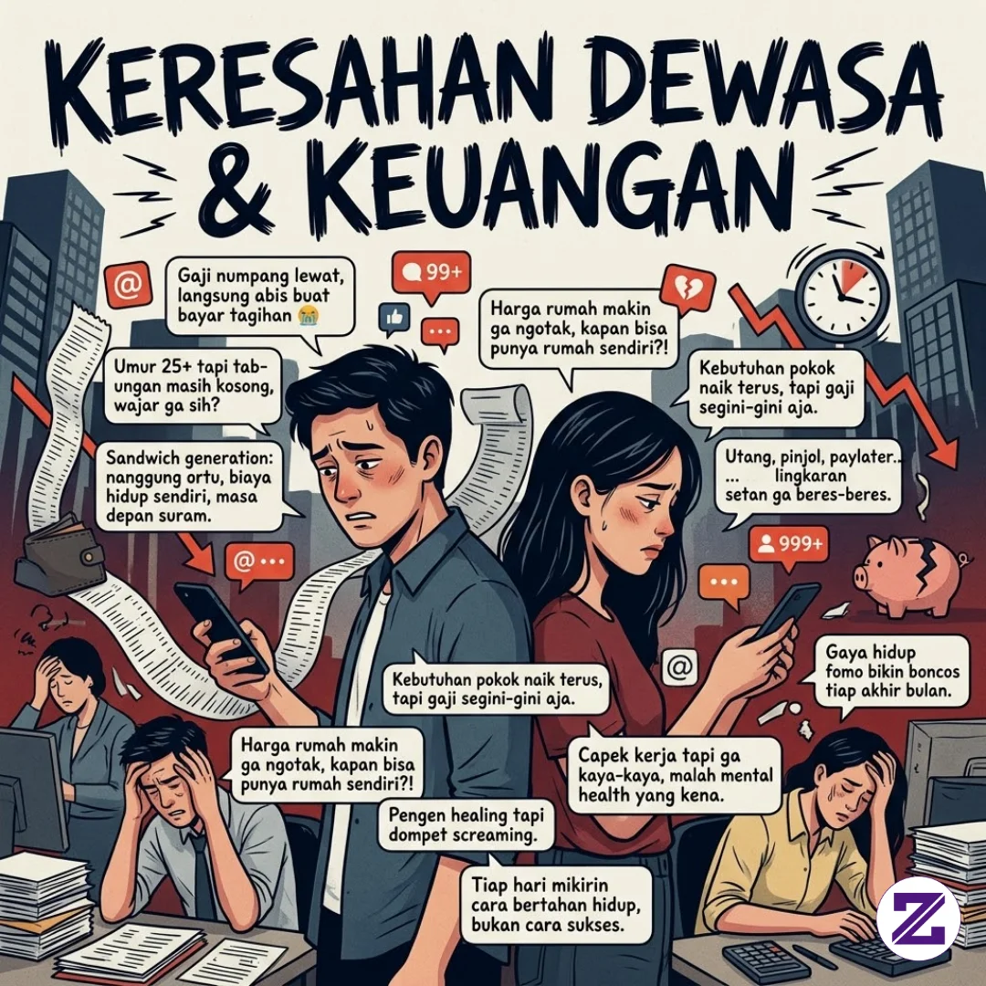 Keresahan Dewasa & Keuangan