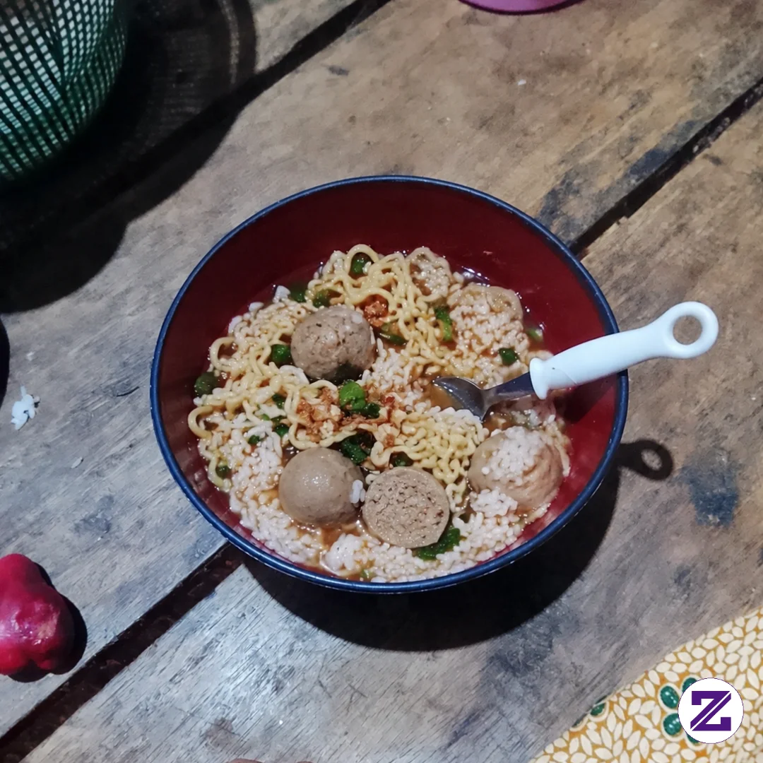 Bakso+Nasi
