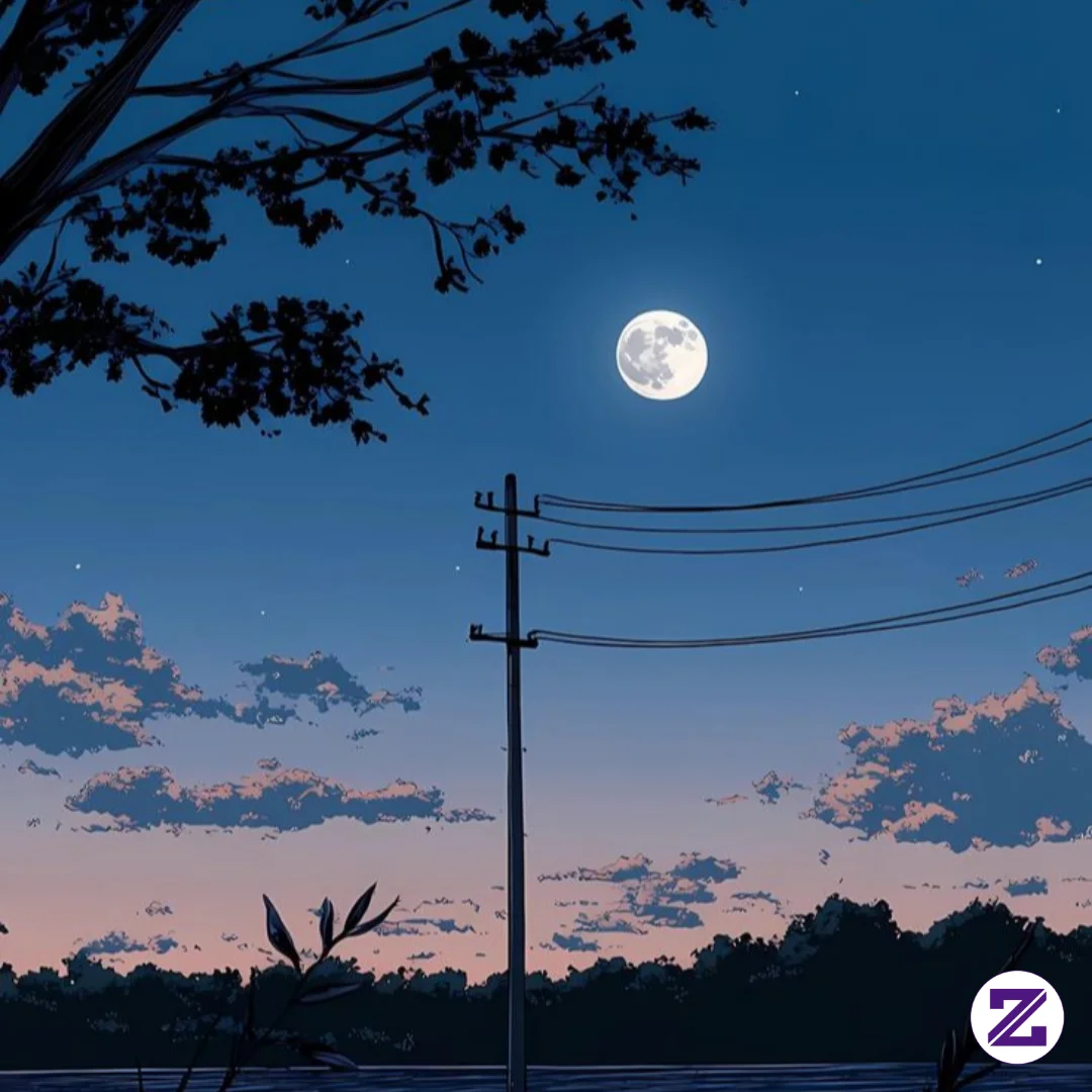 Kusuka Gmbar Ilustrasi Bulan