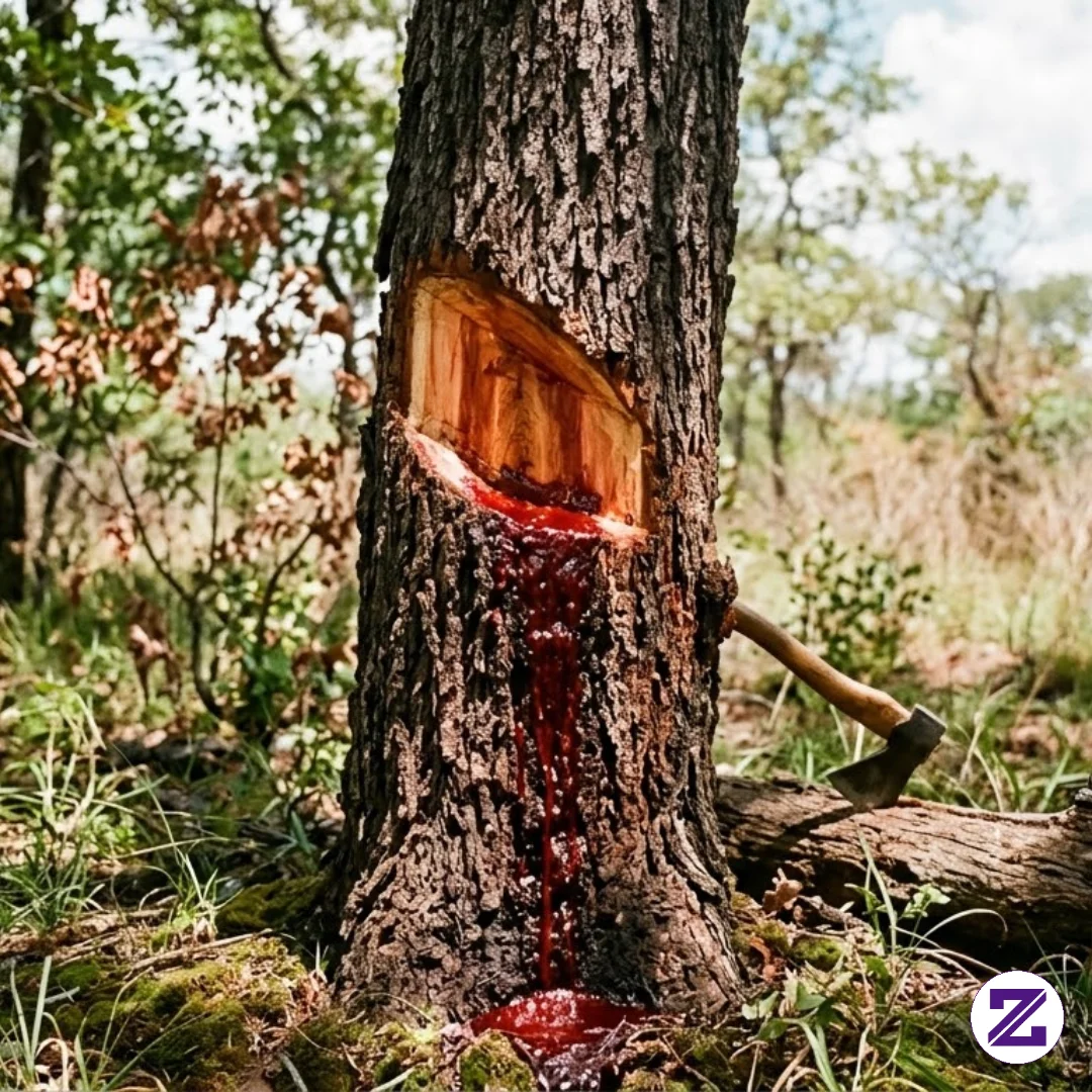 ​Pohon Yang BISA "Berdarah"? 🩸🌲