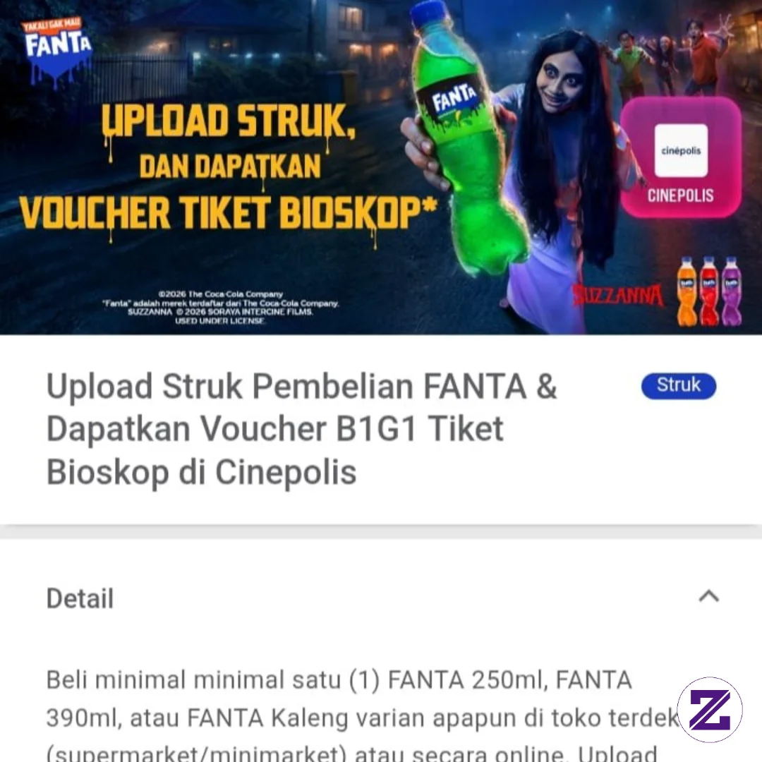 Voucher Nonton Gratis X Coca Cola