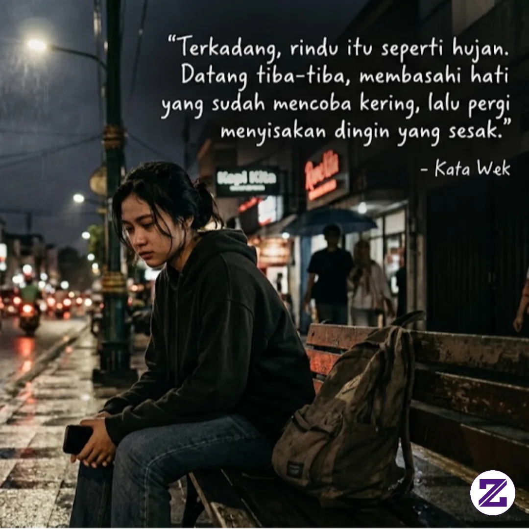 Terkadang Hidup Seperti Air Hujan Yang Turun