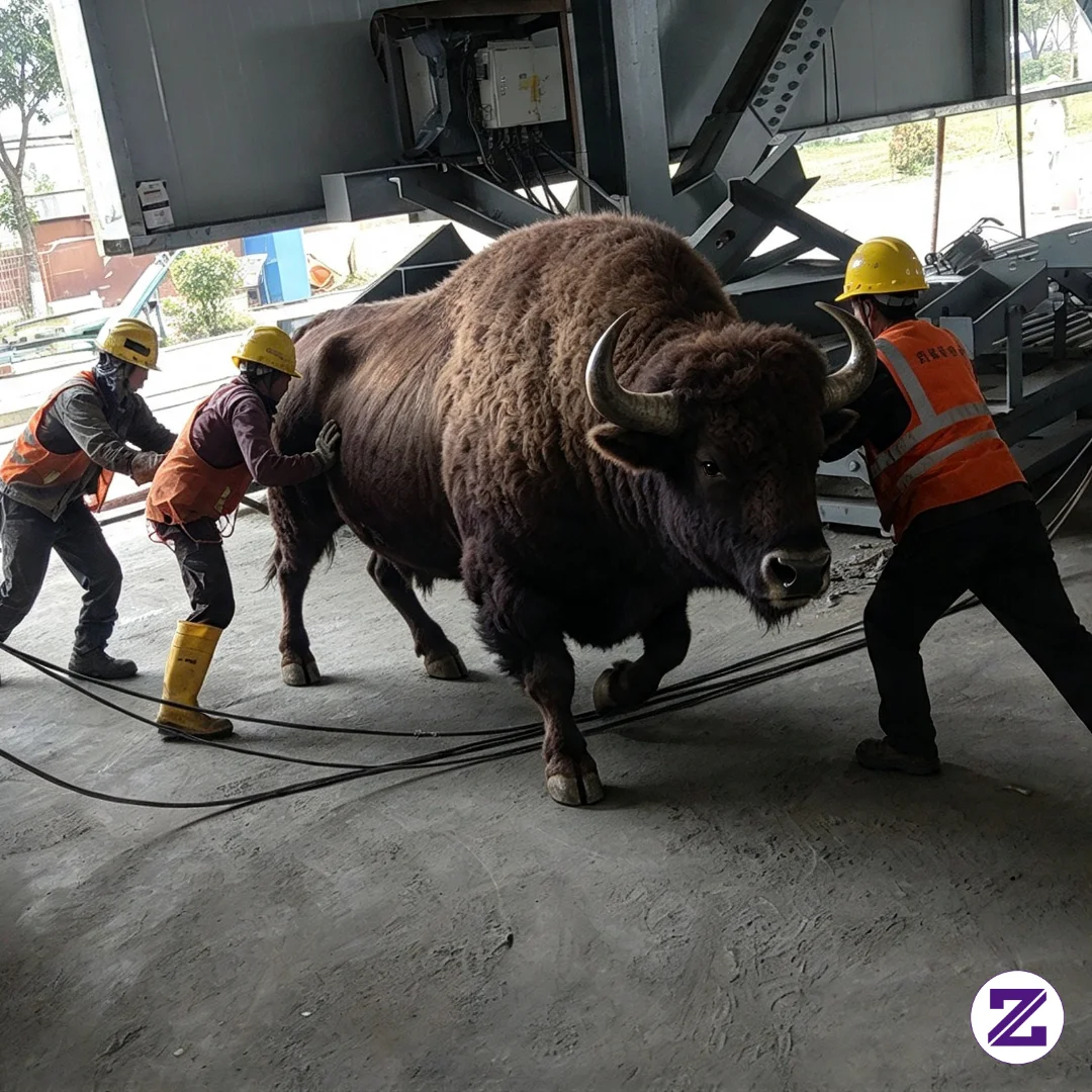 Siap! 🐂✨ Yuk Bapak/ibu Masukkan Sapi Ke Kandang Dulu Ya, Biar Aman Dan Tenang.