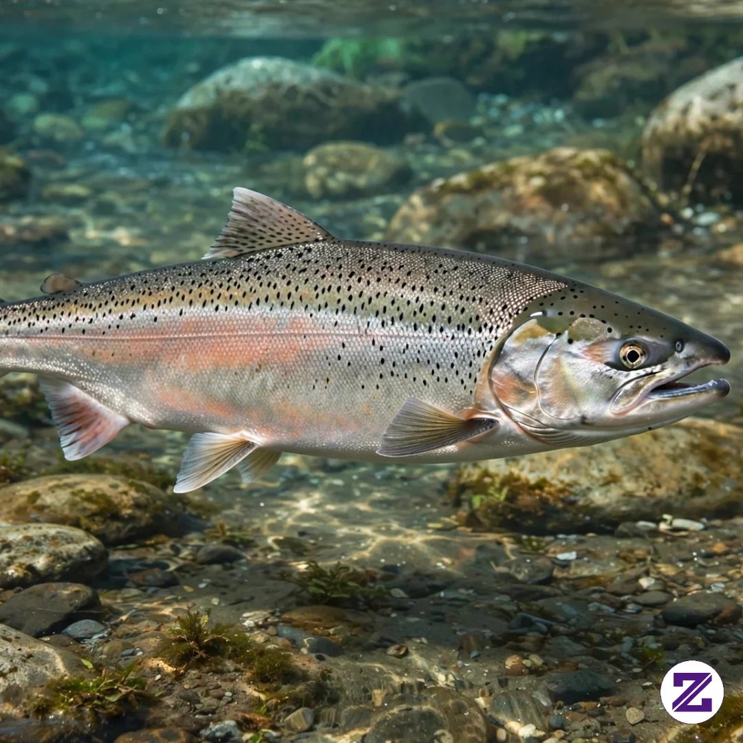 Ikan Salmon Atlantik Hidup Asli Salmo Salar - Ikan Salmon Segar Silver Liar