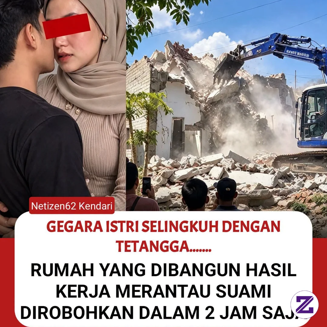 Ratusan Juta Hasil Kerja Di Malaysia, Rumah Dirobohkan Usai Rumah Tangga