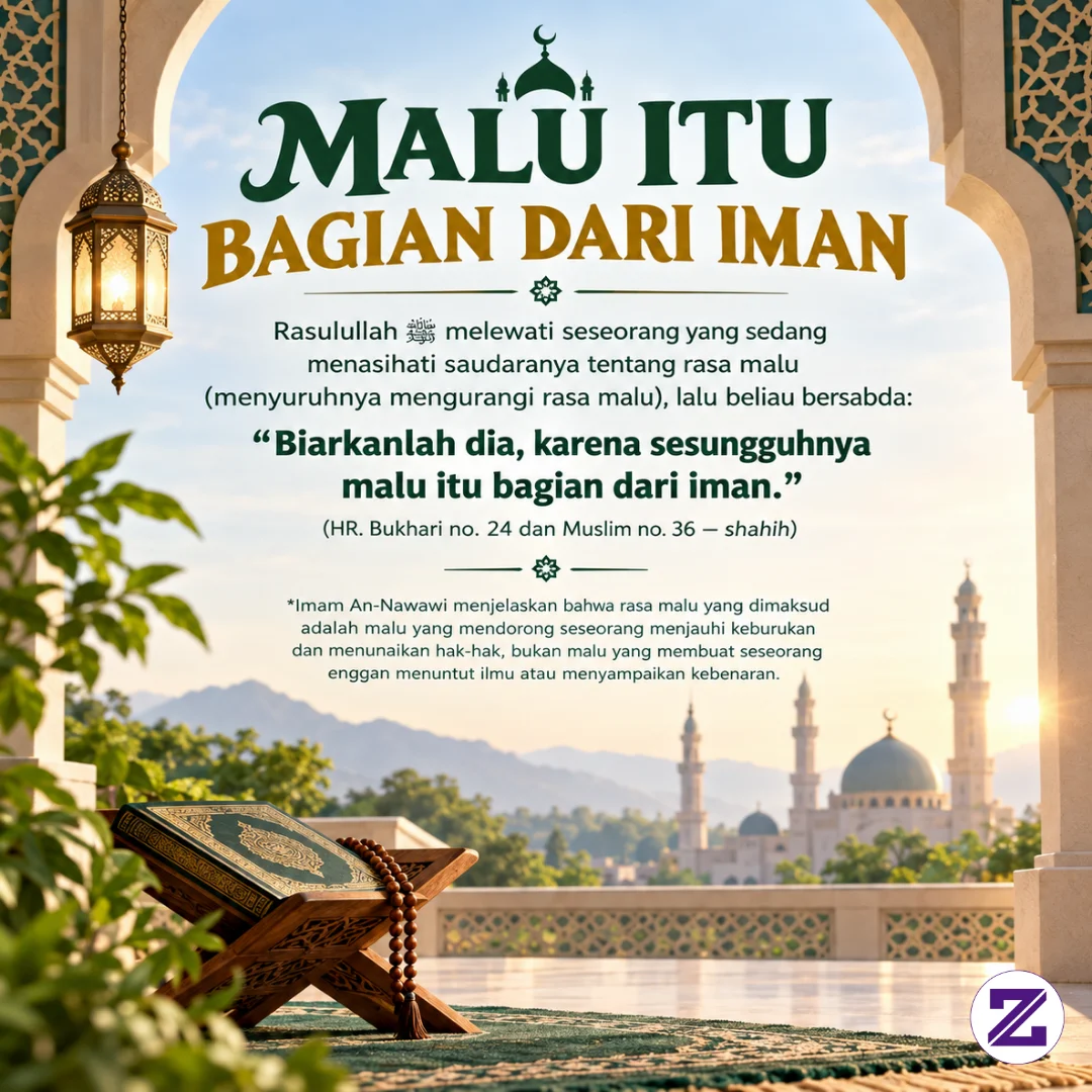 Malu Sebagian Dari Iman