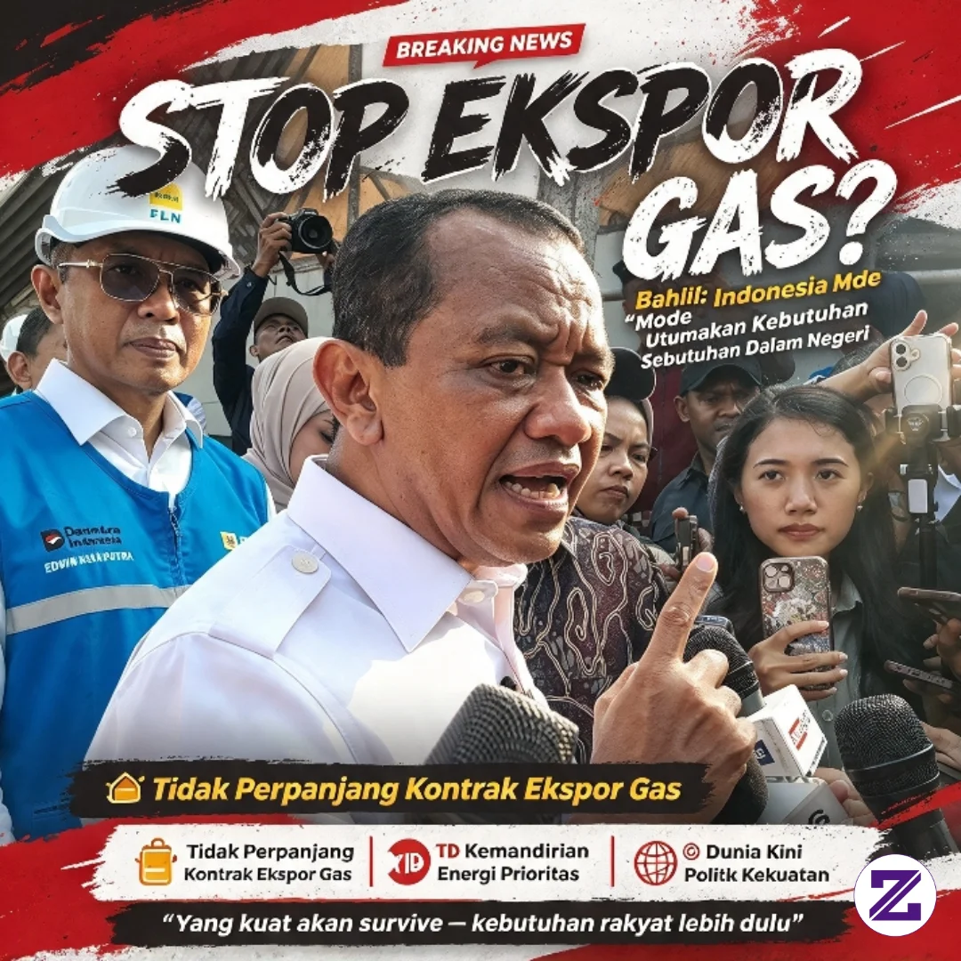 ⚡ BREAKING! Bahlil: Pertimbangkan Setop Ekspor Gas Ke Negara Lain - Berita - Traktor Guling