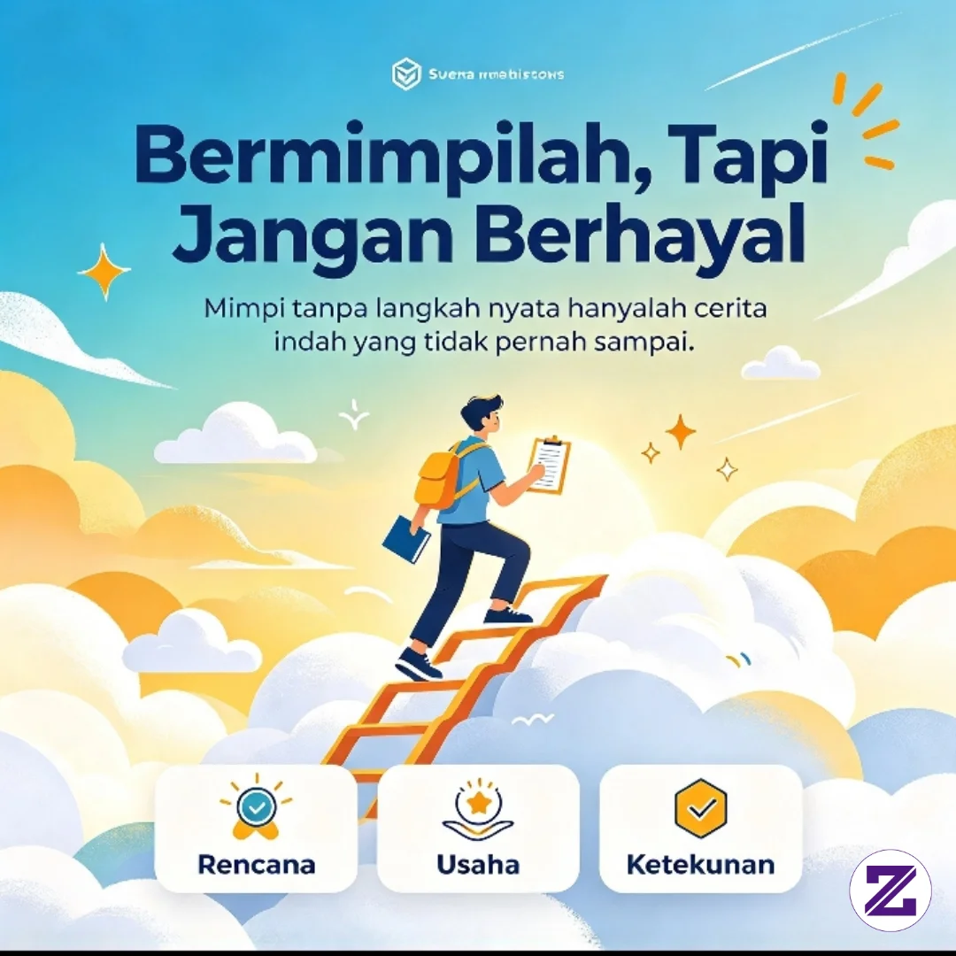 Bermimpilah, Tapi Jangan Berhayal - Edukasi - Traktor Guling
