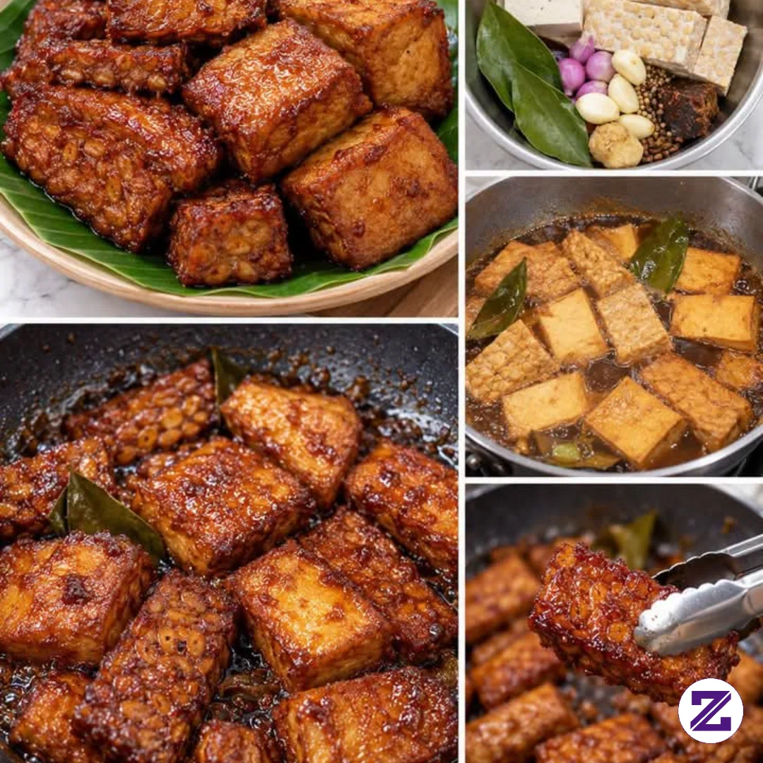 Resep Membuat Bacem Tahu Tempe Manis, Gurih & Mantul Dilidah 🧑🍳