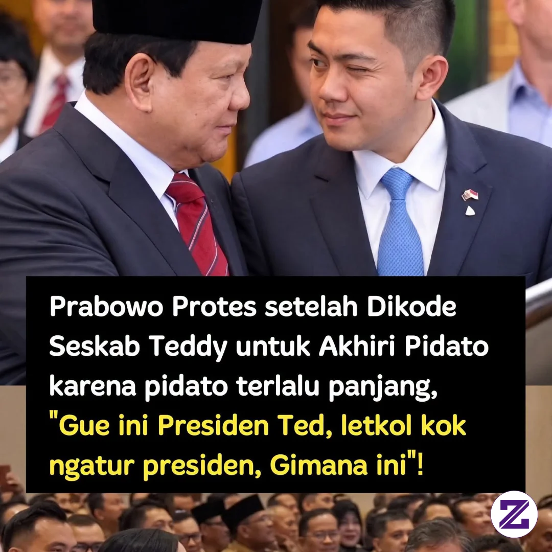 Presiden Prabowo Subianto Tampak Mengeluhkan Sikap Sekretaris Kabinet Teddy