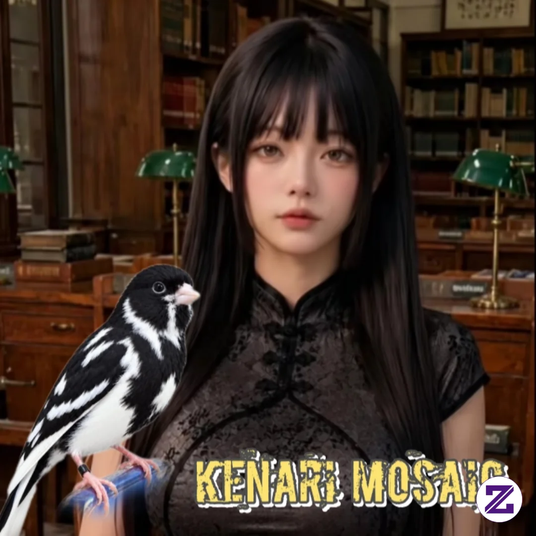 Burung Kenari Mosaic