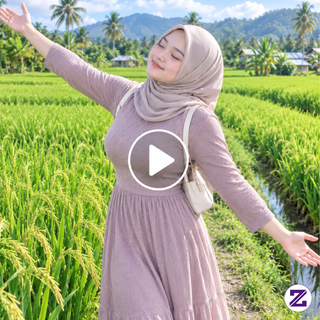 Menikmati Pagi Yang Cerah