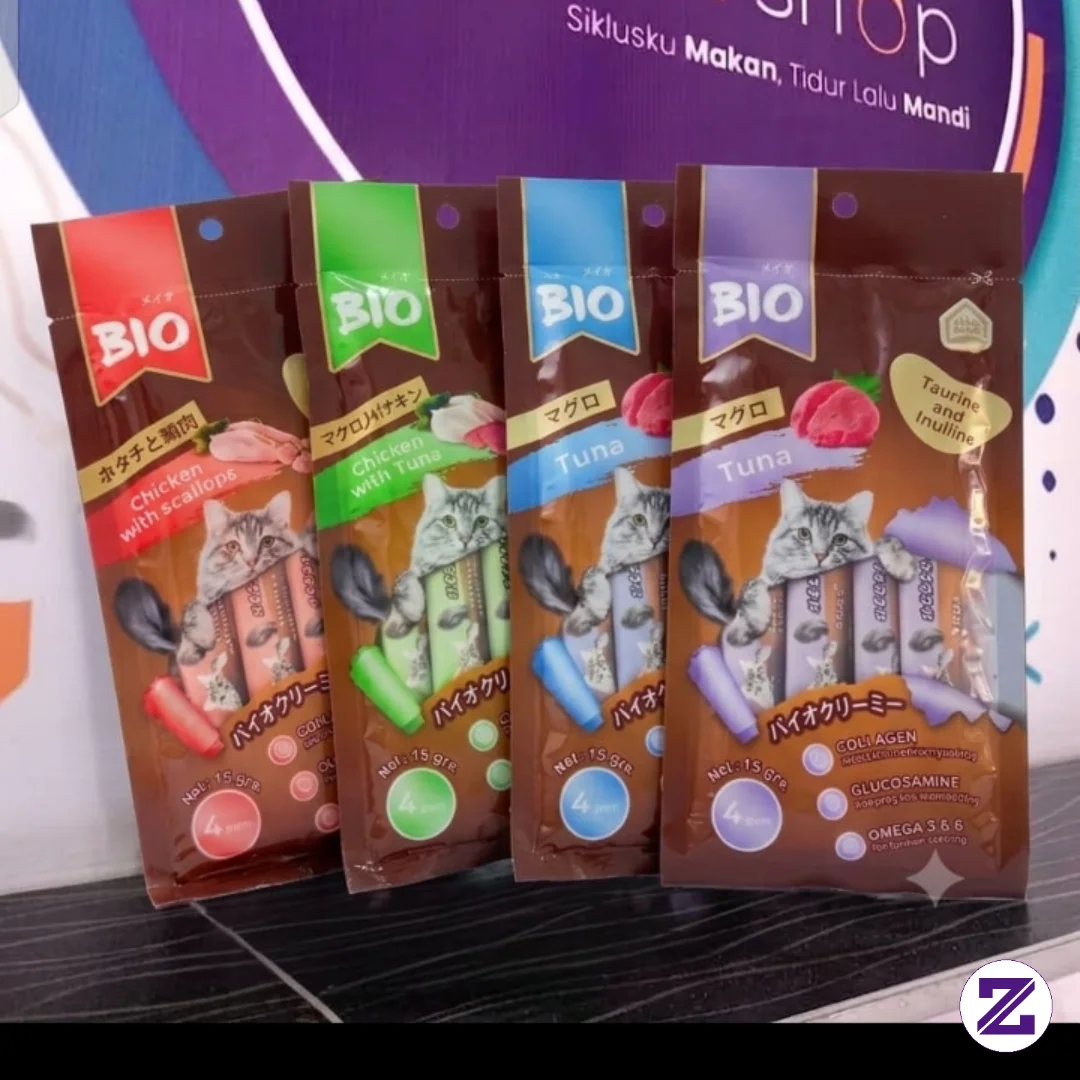 Makan Kucing Bio Creamy