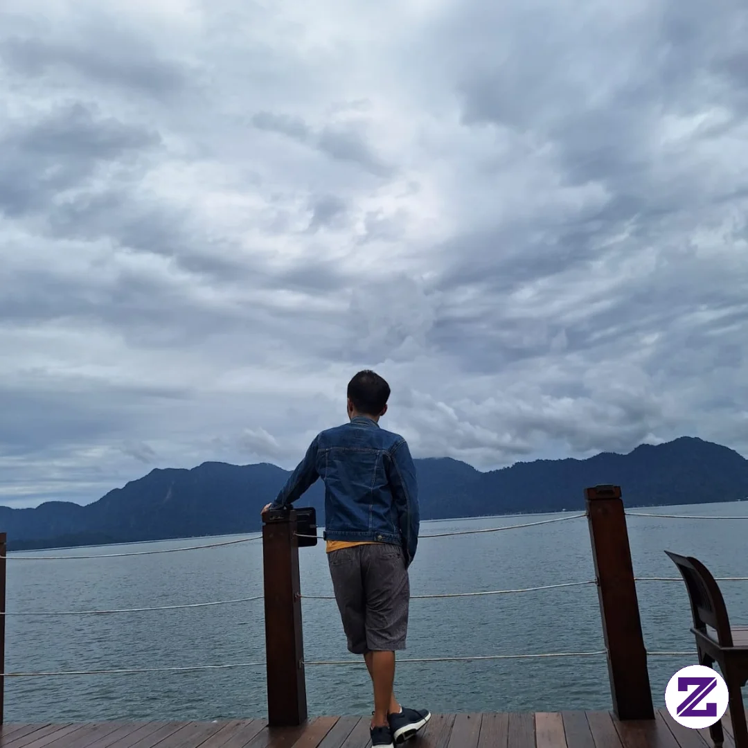 Begitu Indah Pemandangan Disini Kapan Lagi Bisa Kesini