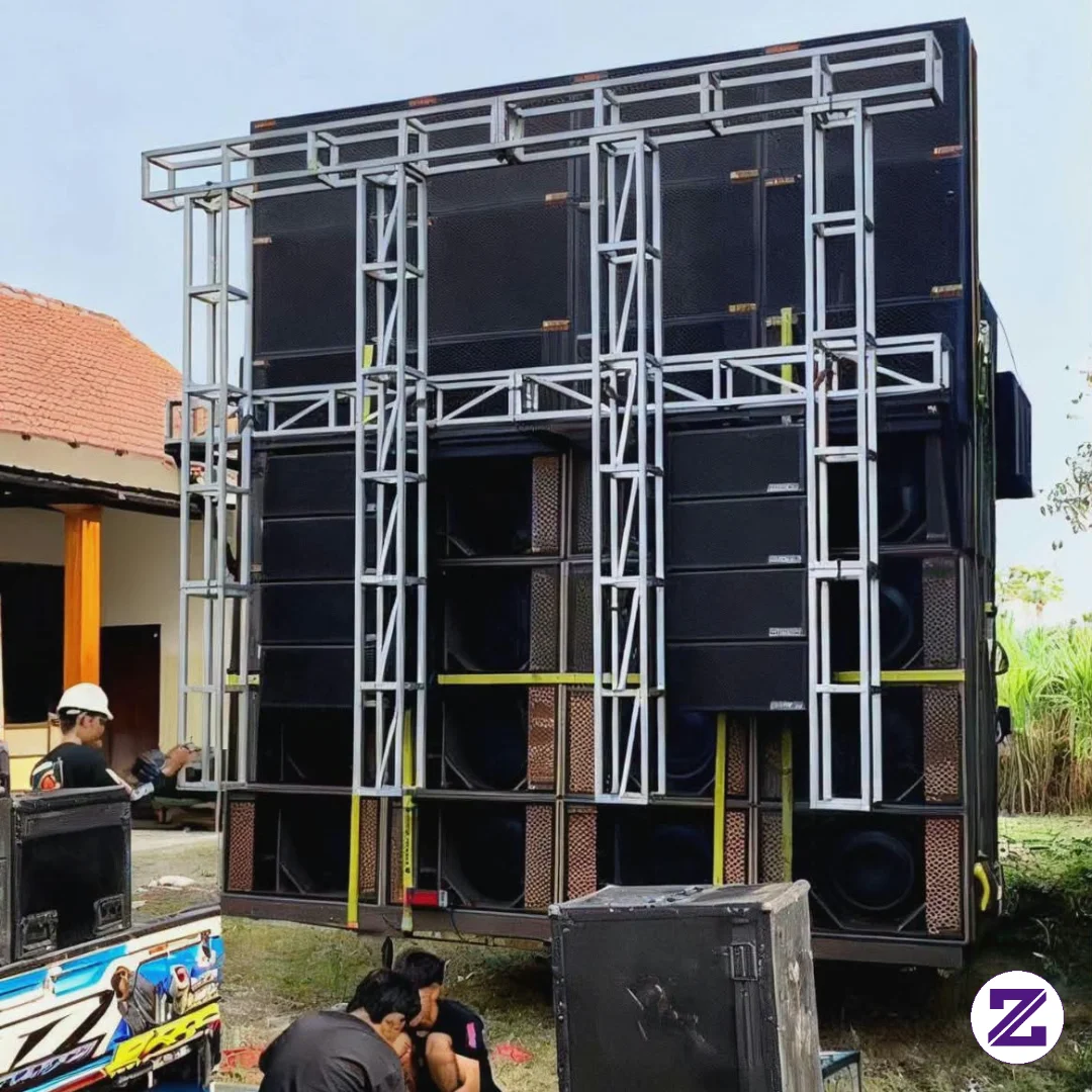 Penataan Sound Sistem Yang Rapi Dan Elegan Membuat Para Penonton Terpesona