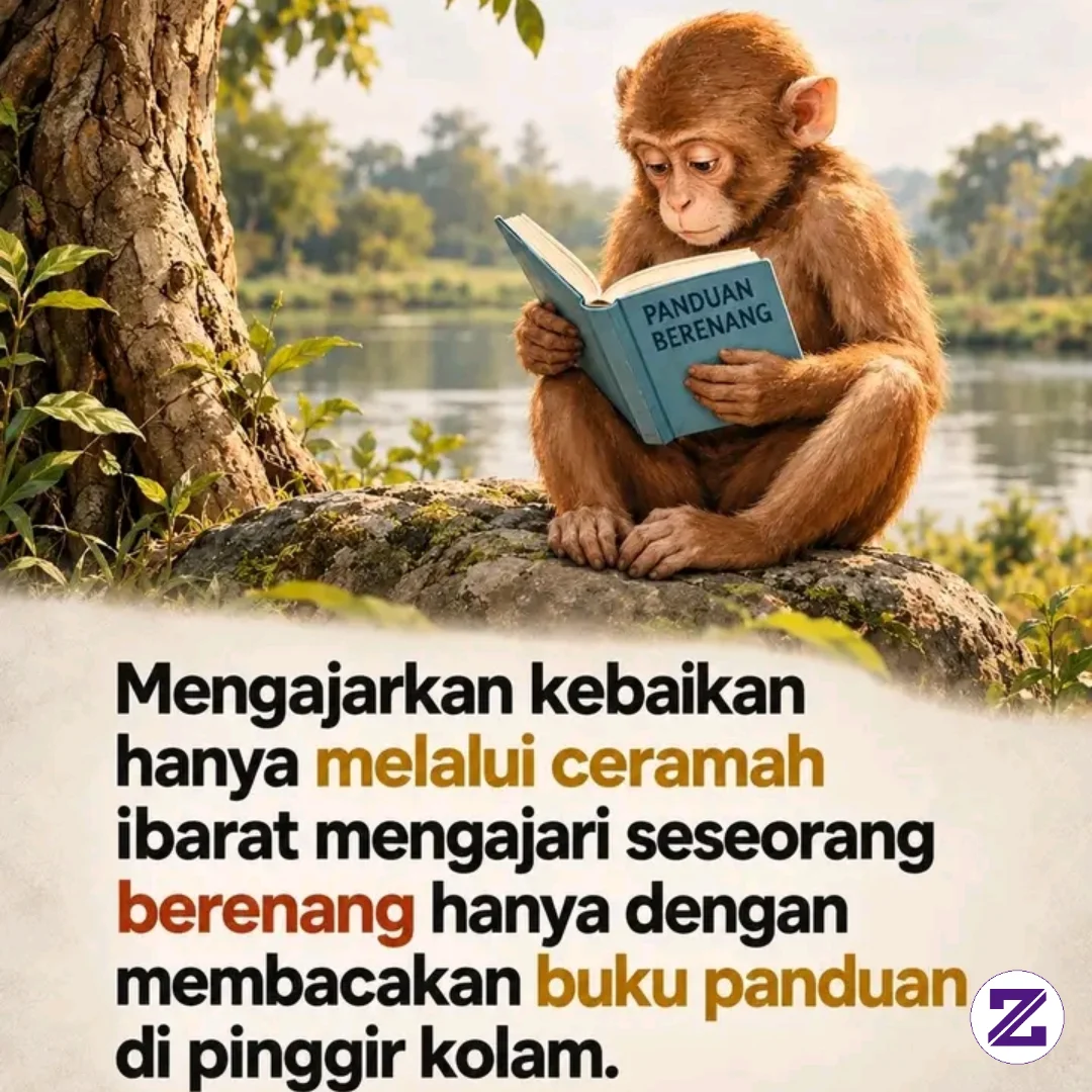 📚 PENGETAHUAN TIDAK OTOMATIS MENJADIKAN KITA LEBIH BAIK
