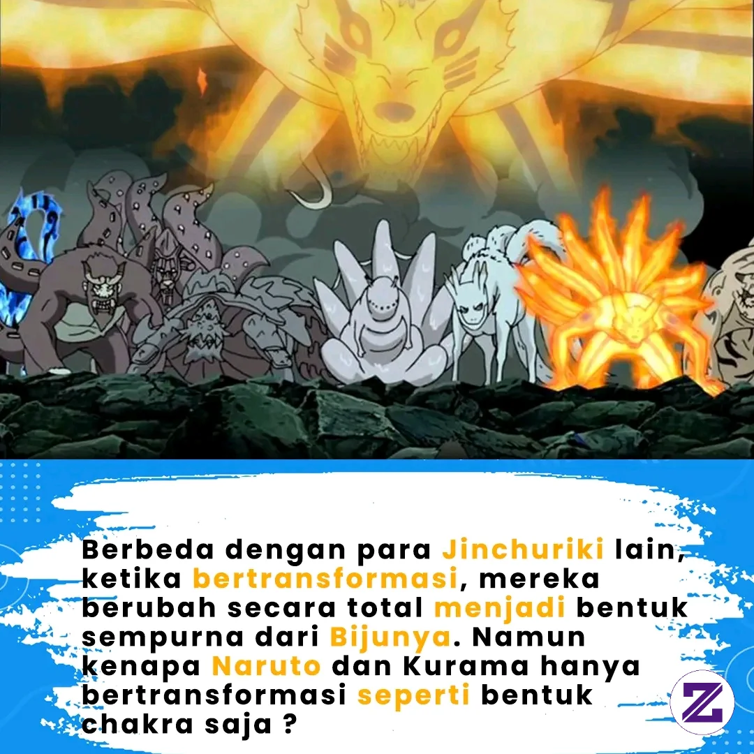 Berbeda Dengan Kebanyakan Jinchuriki Dari Ekor Satu Sampai Ekor Delapan, Naruto