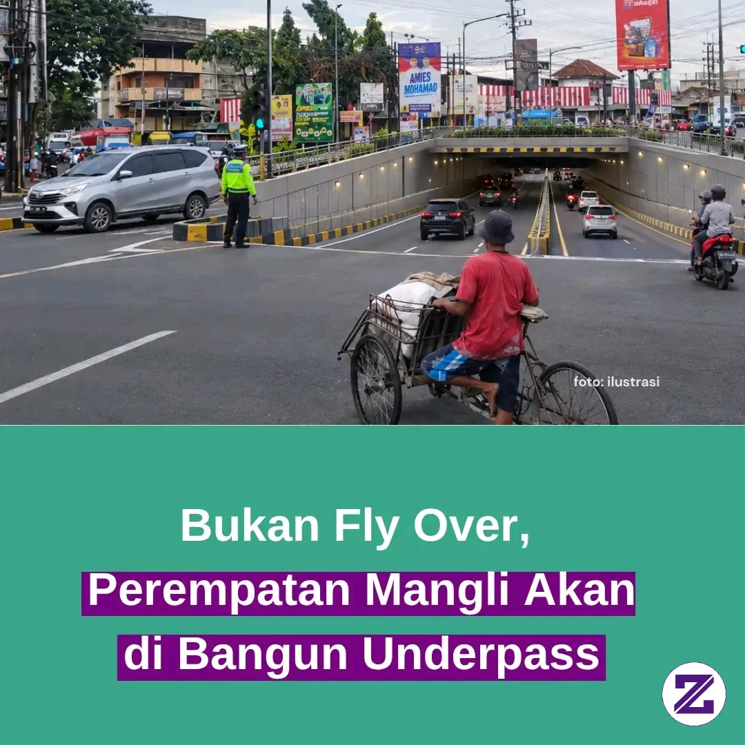 BUKAN FLYOVER! PEREMPATAN MANGLI JEMBER DIWACANAKAN DIBANGUN UNDERPASS