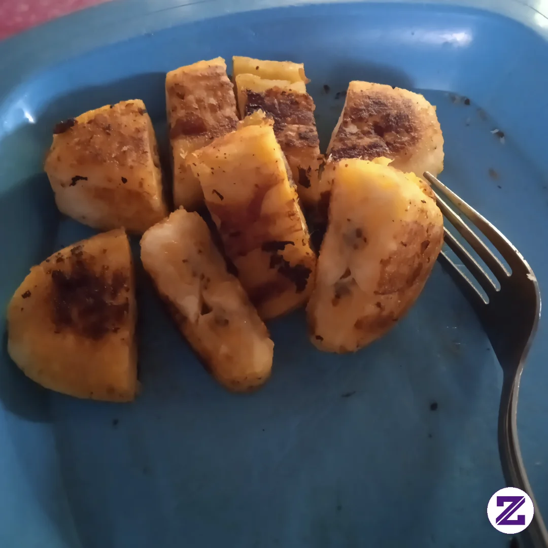 Sarapan Dulu Ya Beb.... Simple Yg Penting Sehat#pisang Bakar Ala Aq😘