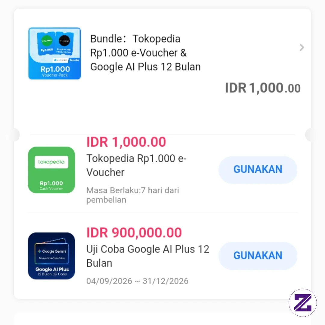 Promo Google AI Plus