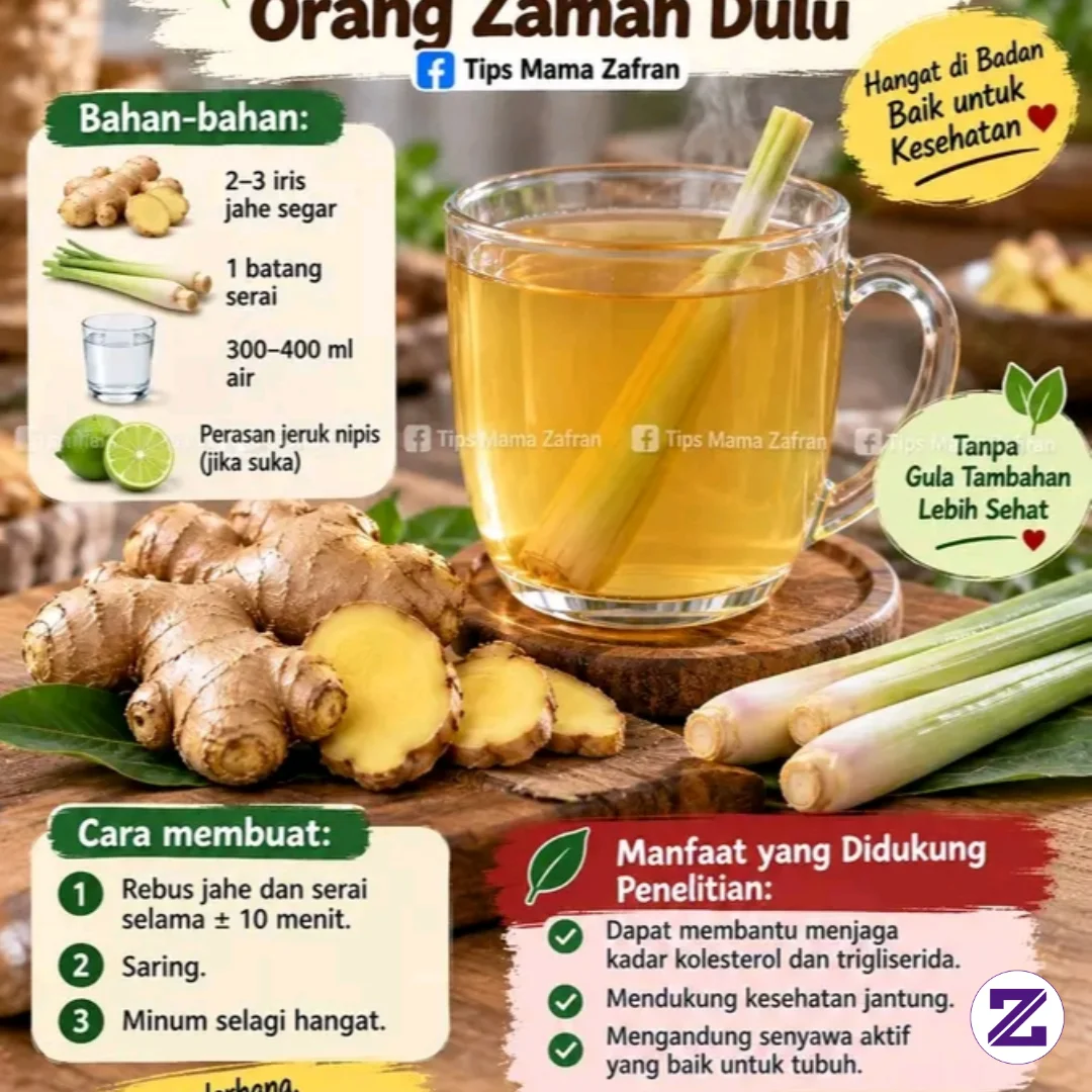 🌿 MINUMAN JAHE YANG SERING DIBUAT ORANG ZAMAN DULU