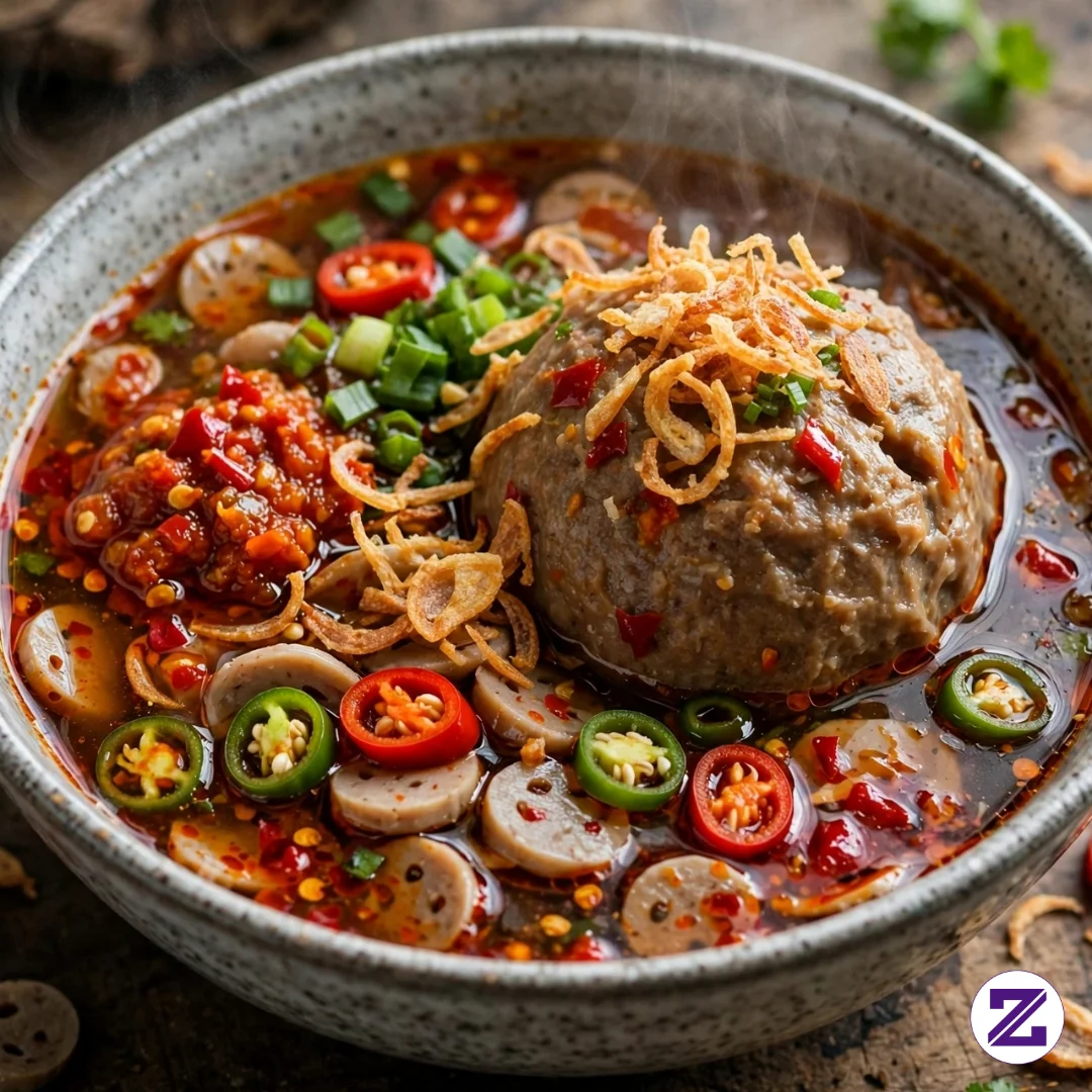 Bakso Kuah Sambal Goang Super Pedas