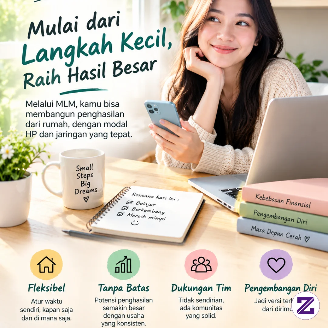 MULAI DARI LANGKAH KECIL, RAIH PELUANG YANG LEBIH BESAR!** ✨