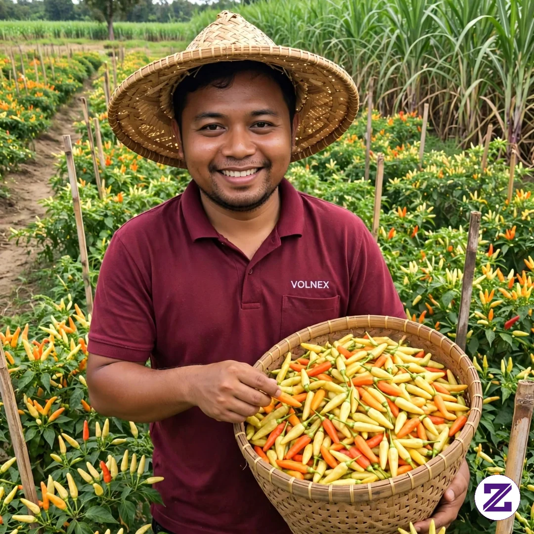 Panen Lombok Lurr....,biar Bisa Nyambel Dan Masak Sayur