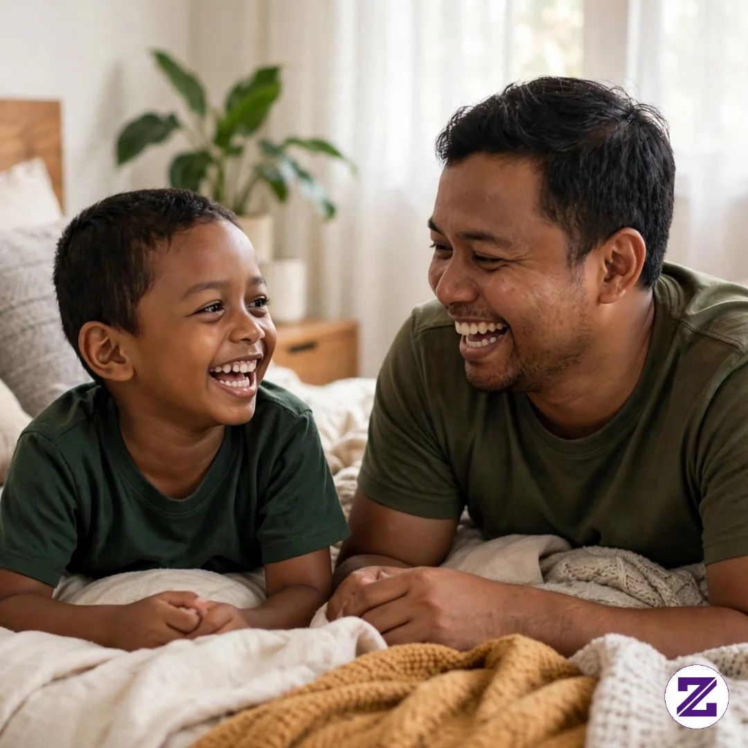 Kebahagiaan Keluarga Adalah Bersama Anak Dan Istri...