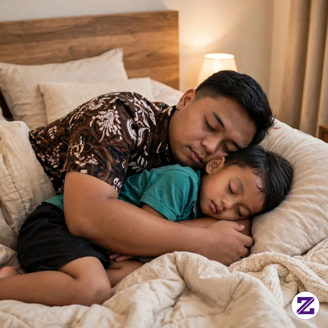 Kebahagiaan Keluarga Adalah Bersama Anak Dan Istri....
