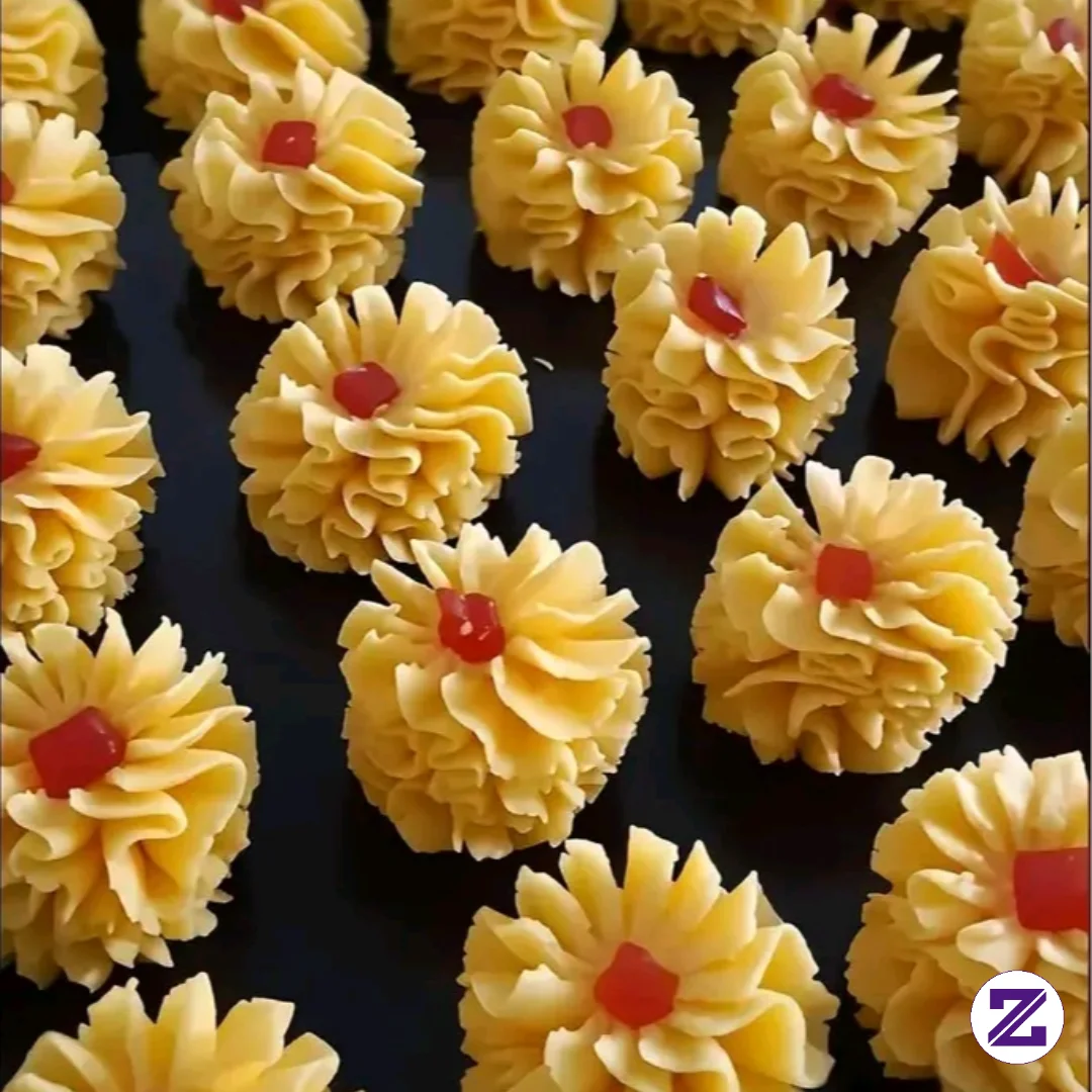 Resep Kue Semprit Mawar👩🏻🍳