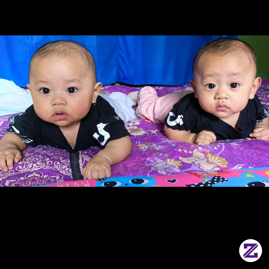 Masyaallah .. Nak Kembar Pas Umur Berapa Bulan Ini Yaa😁