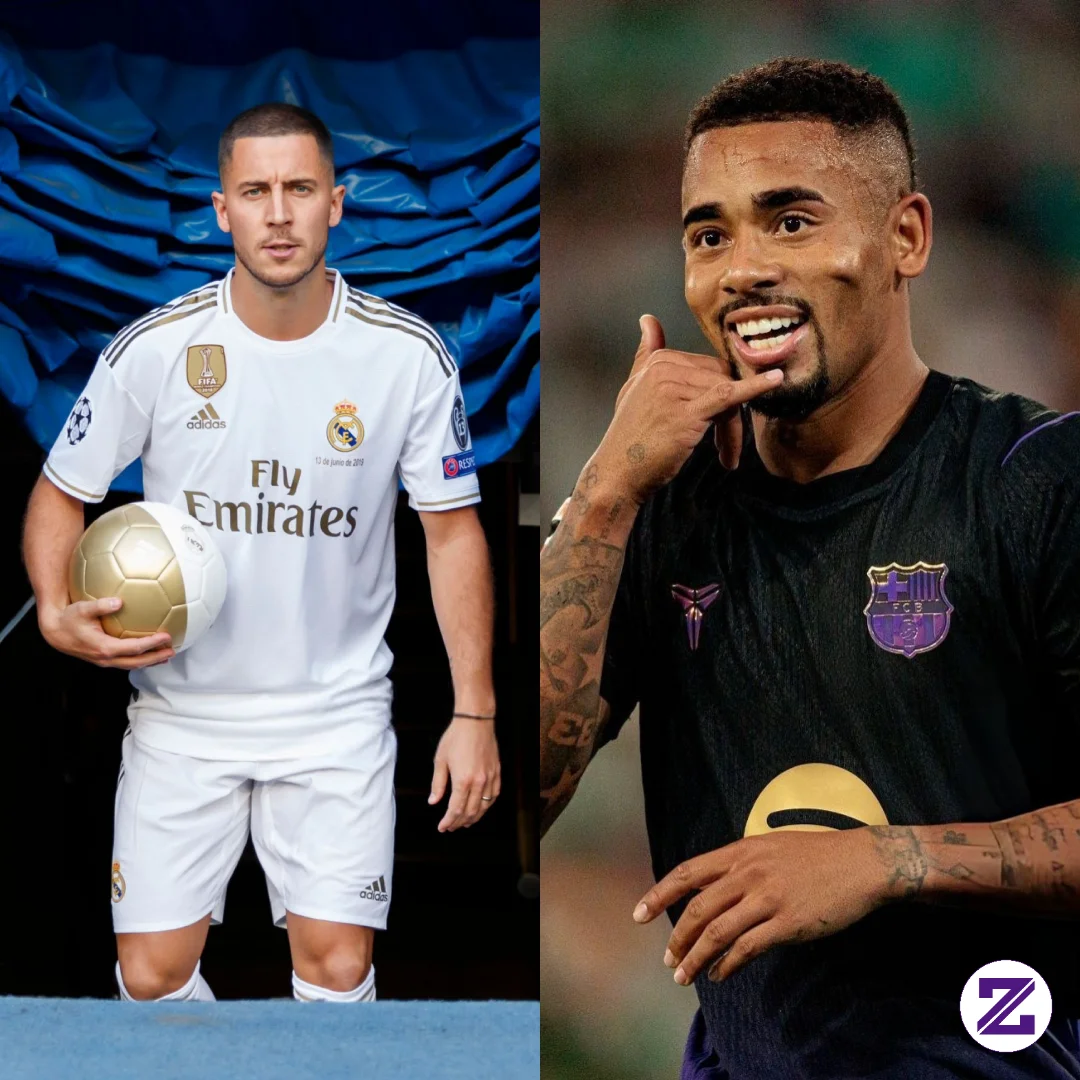 Gabriel Jesus Hampir Lampaui Rekor Gol Eden Hazard Di La Liga! 😭💀⚽