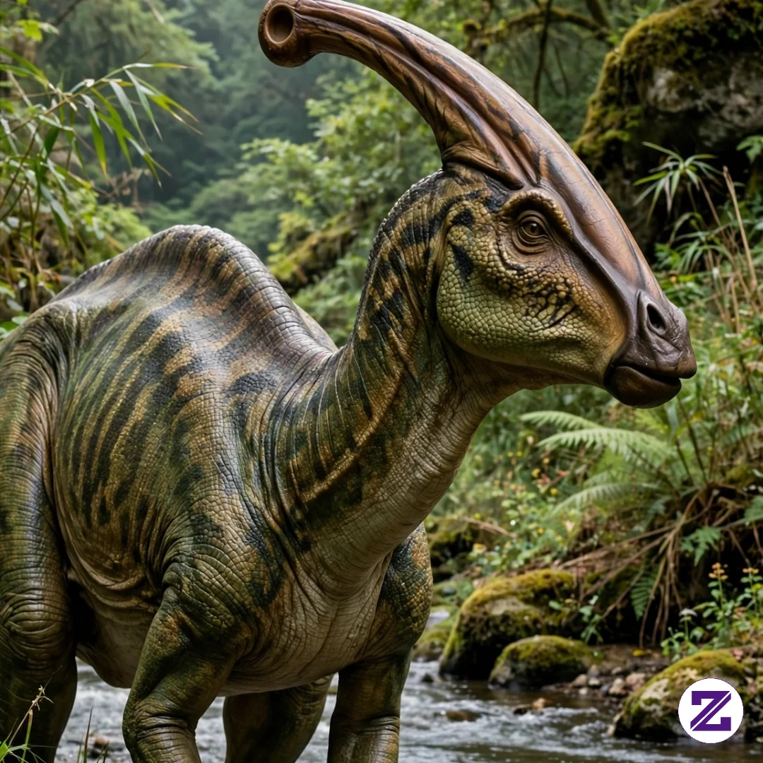 Parasaurolophus Adalah Salah Satu Dinosaurus Herbivora Berparuh Bebek