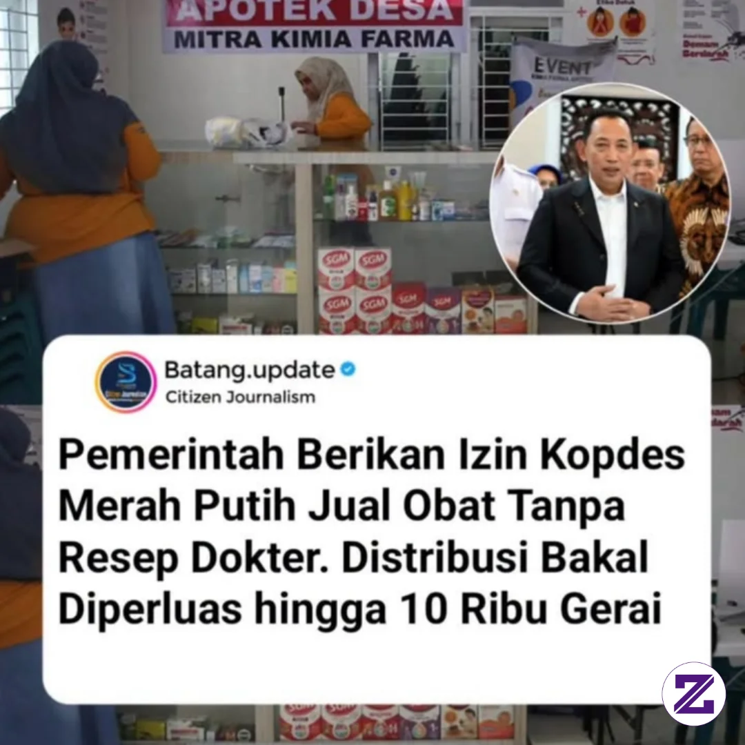 Koperasi Desa/Kelurahan Merah Putih (Kopdes Merah Putih) Kini Mengantongi Izin